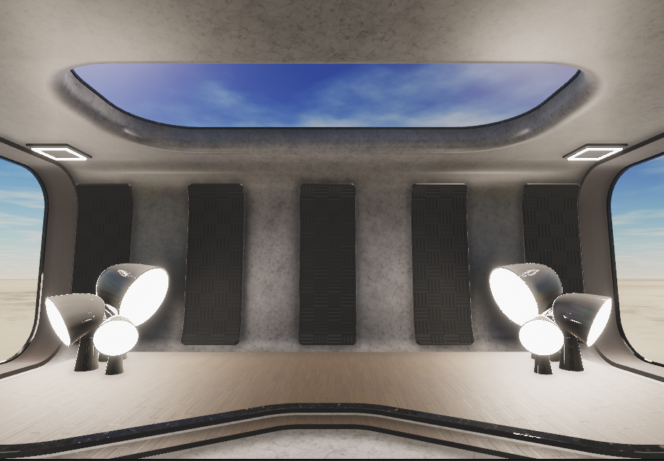 Avi Showcase Room VRChat world template